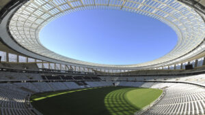 Inside cape town stadium